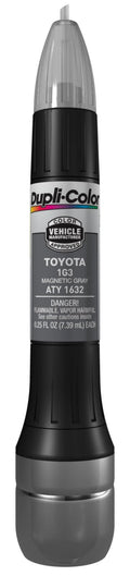 Dupli-Color ATY1632 Magnetic Gray Toyota Exact-Match Scratch Fix All-in-1 Touch-Up Paint - 0.5 oz (0.25 oz. paint color and 0