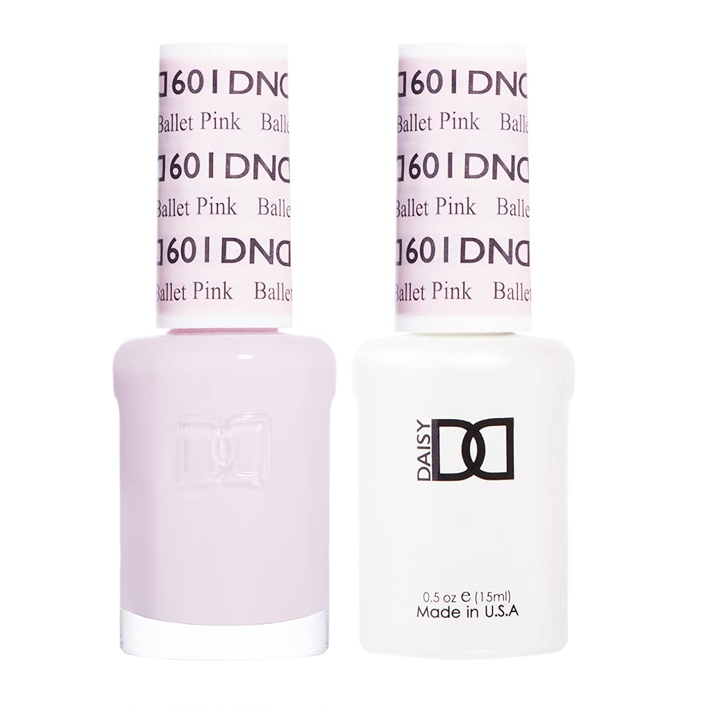 DND Gel Polish Set, Pink Collection, UV/LED GelPolish and Air Dry Nail Lacquer, Matching Chip-Free Polish Duo, 0.5 Fl Oz Each