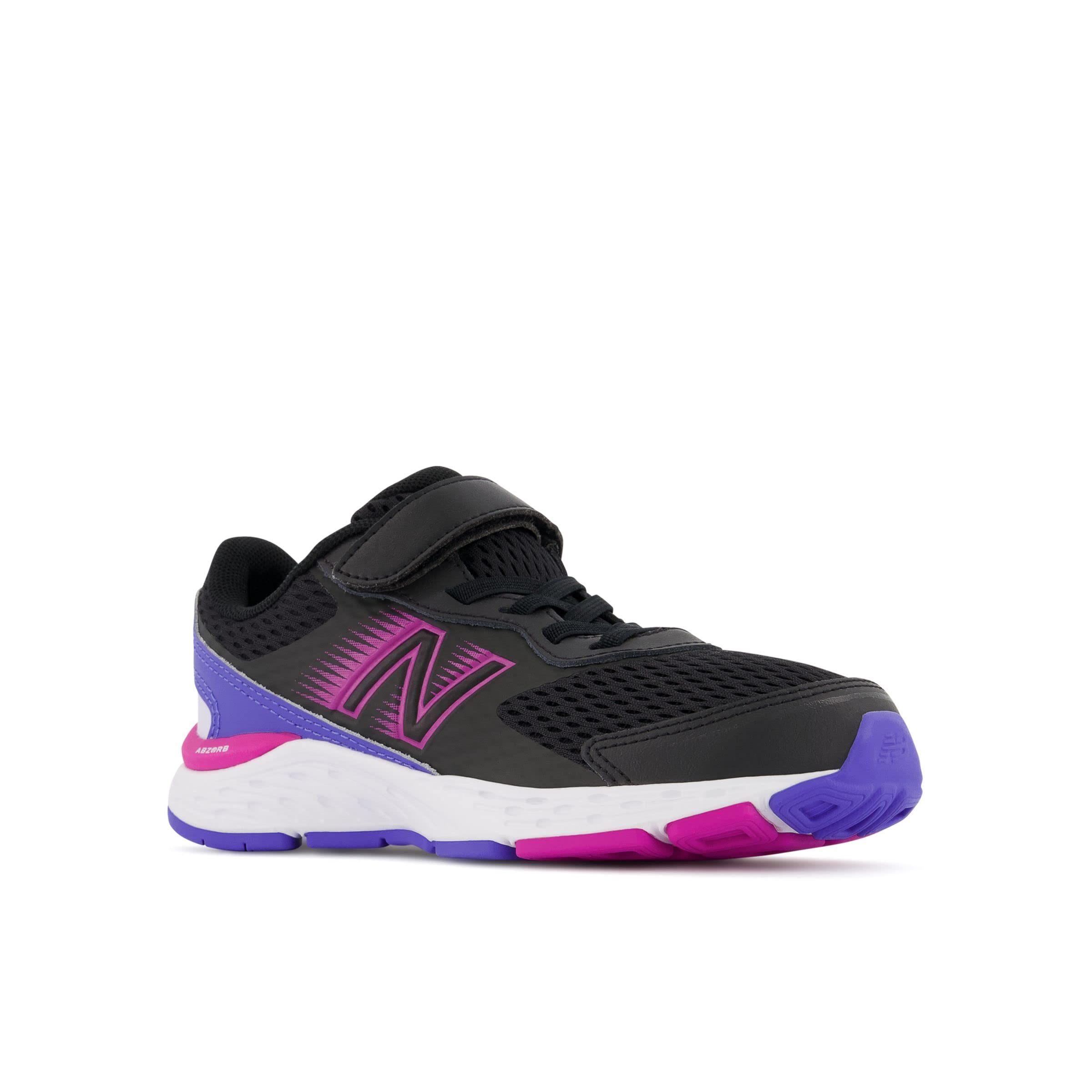 New Balance Kids' 680 V6 Hook and Loop Running Shoe