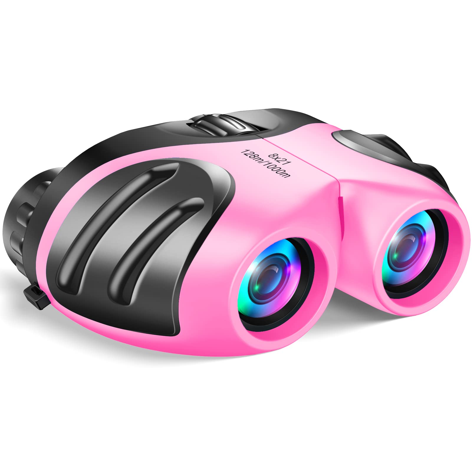 LET'S GO! Binocular for Kids, Compact High Resolution Shockproof Binoculars