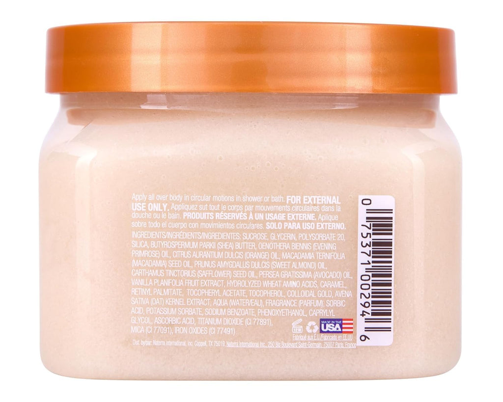Tree Hut Vanilla Body Scrub, Exfoliating & Hydrating Sugar Scrub with Shea Butter & Essential Oils, Smooth Skin, Body Exfoliator For All Skin Types, Self Care Gifts for Women, Vegan, 18 Oz