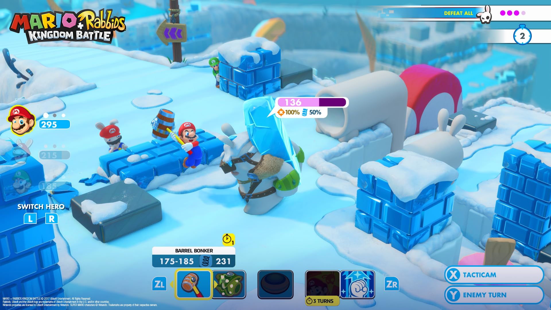 Mario + Rabbids Kingdom Battle and Sparks of Hope - Amazon Exclusive, Nintendo Switch (Code in a Box)