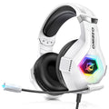 Ozeino Gaming Headset for PC, Ps4, Ps5, Xbox Headset with 7.1 Surround Sound Gaming Headphones with Noise Canceling Mic, LED