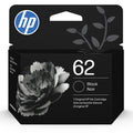 HP 62 Black Ink Cartridge | Works with Envy 5540, 5640, 5660, 7640, OfficeJet 5740, 8040, Mobile 200, 250 | C2P04AN | Packagi