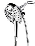 INAVAMZ Shower Head with Handheld High Pressure: Hand Held Shower Head & Rain Shower Head 2-IN-1 Shower Head with 59" Rotatab