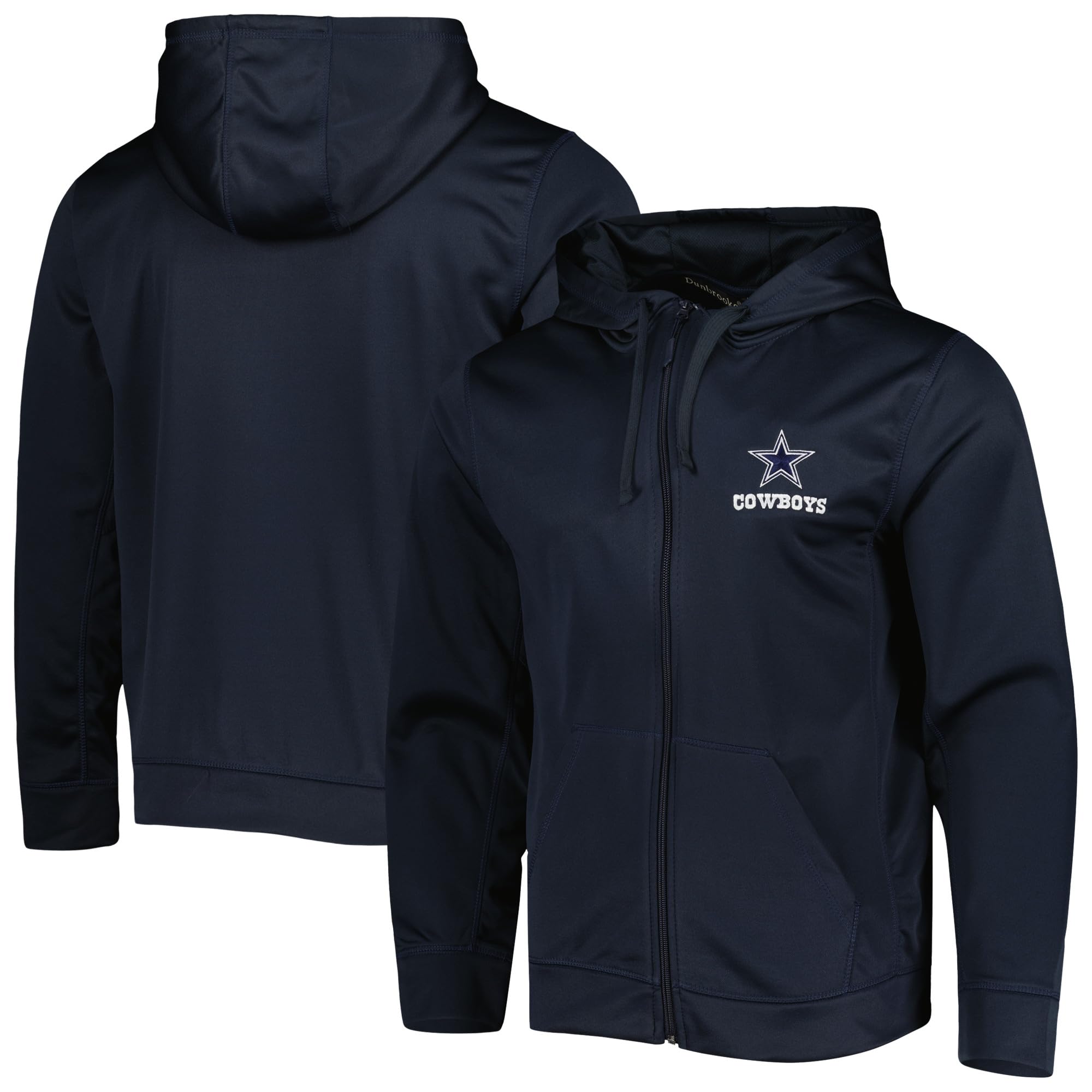 Dunbrooke Men's NFL Trophy Fleece Full-Zip Hoodie