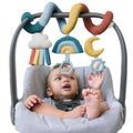 Itzy Ritzy Spiral Car Seat & Stroller Activity Toy - Stroller & Car Seat Toys for Ages 0 Months and Up - Hanging Toys Include