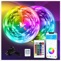 DAYBETTER LED Strip Lights 130ft Lights Strip for Bedroom, Desk, Indoor Room Bedroom Brithday Gifts RGB Decor with Remote and