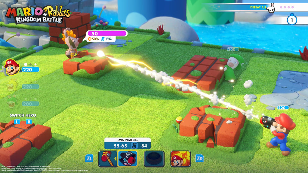 Mario + Rabbids Kingdom Battle and Sparks of Hope - Amazon Exclusive, Nintendo Switch (Code in a Box)