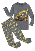 Family Feeling Kids & Toddler Boys Pajamas 2 Piece Pjs Set 100% Cotton Sleepwear